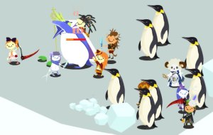 Guardians vs. Giant Penguins!